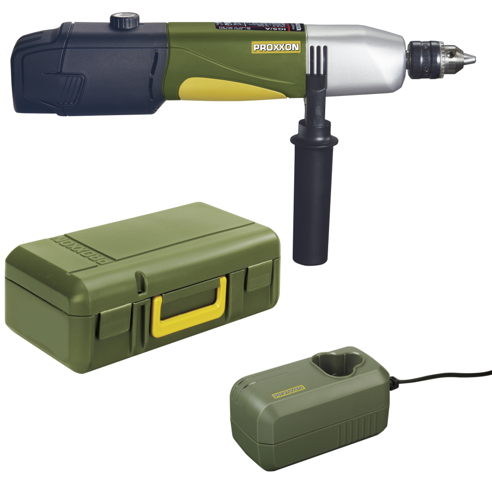 Proxxon Akku Industrie Geradschleifer IGS/A - im Koffer - Akku/Ladegerät - 29850