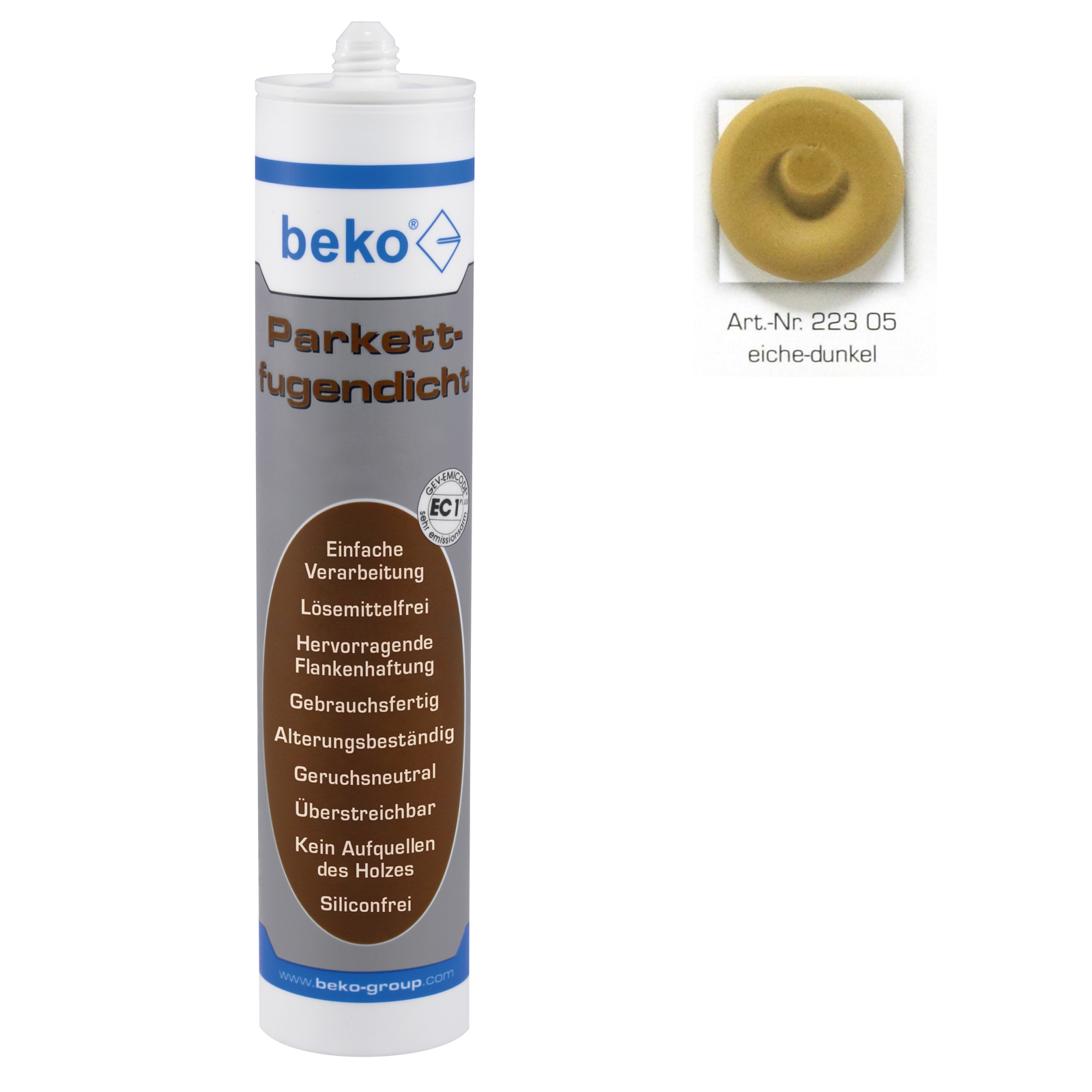 Beko Parkettfugendicht Eiche Dunkel 310 ml