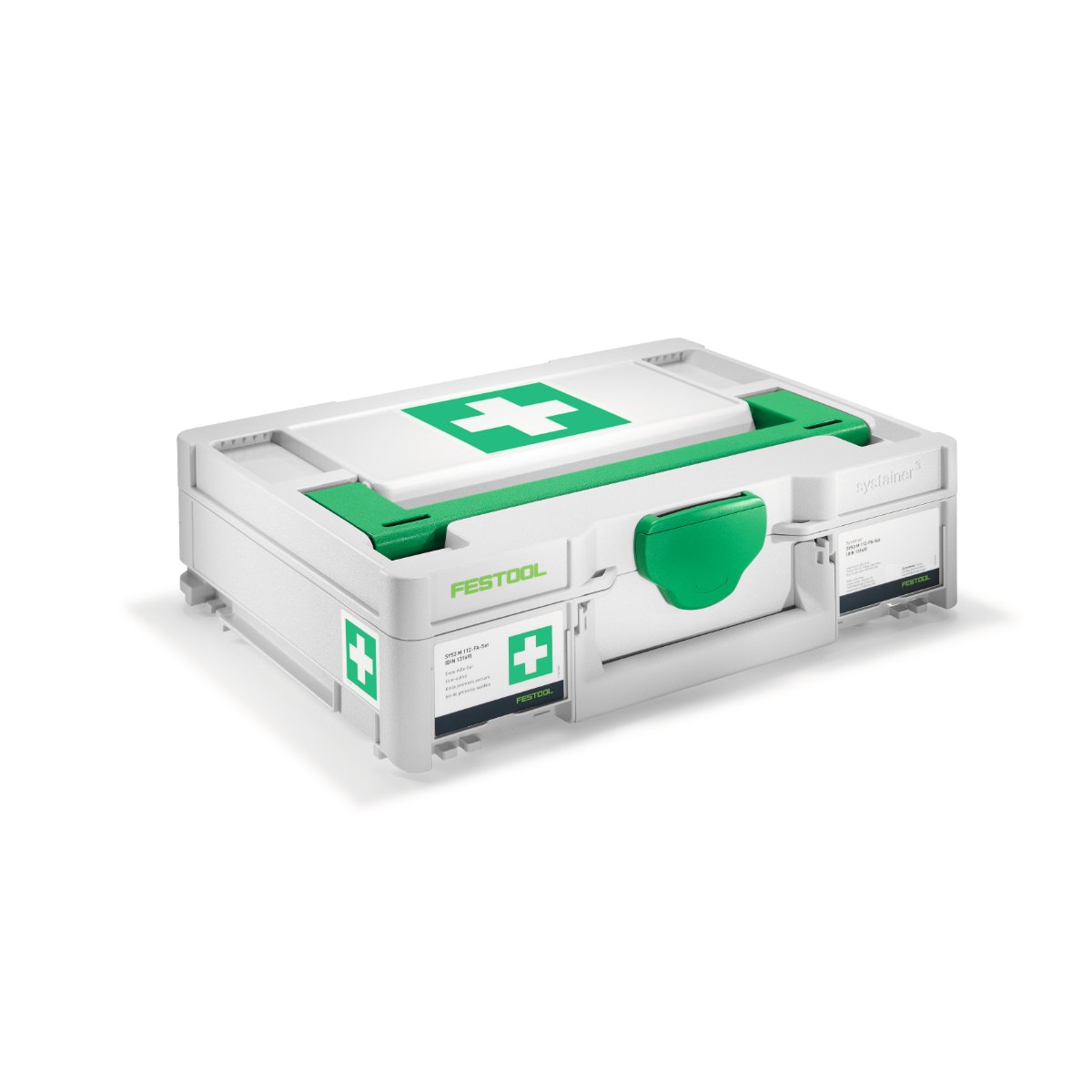 Festool SYS3 M 112-FA-Set Erste-Hilfe-Systainer DIN 13157 Verbandskasten
