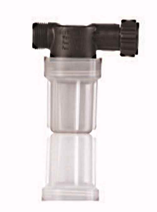 Kunststof houtnerf 240 l grijs 3/4 messing ingang tap Kunststof houtnerf 240 l grijs 3/4 messing ingang tap