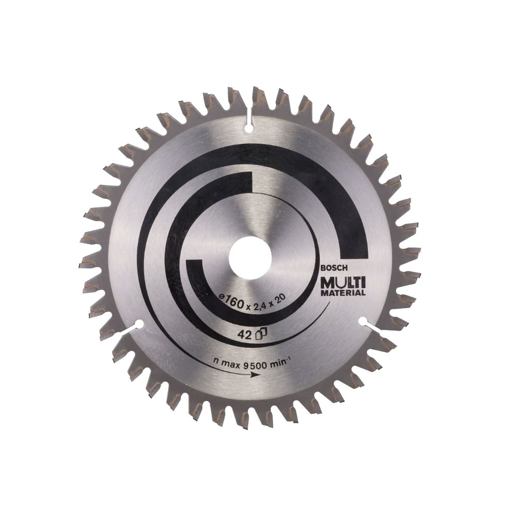 Bosch Multi Material Kreissägeblatt - 160x20x2,4mm - 42 Zähne