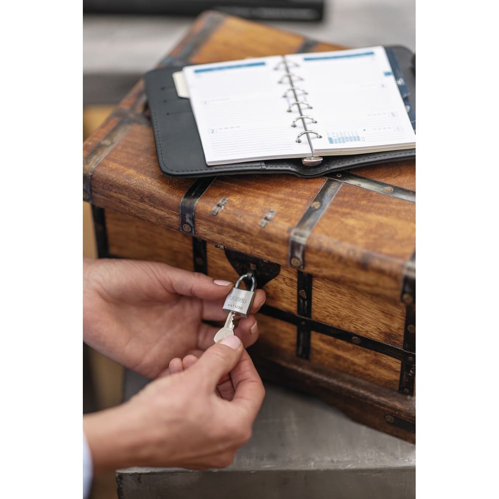 Abus Vorhangschloss 3er Set - Titalium 64TI/40 Triples - Gleichschließend
