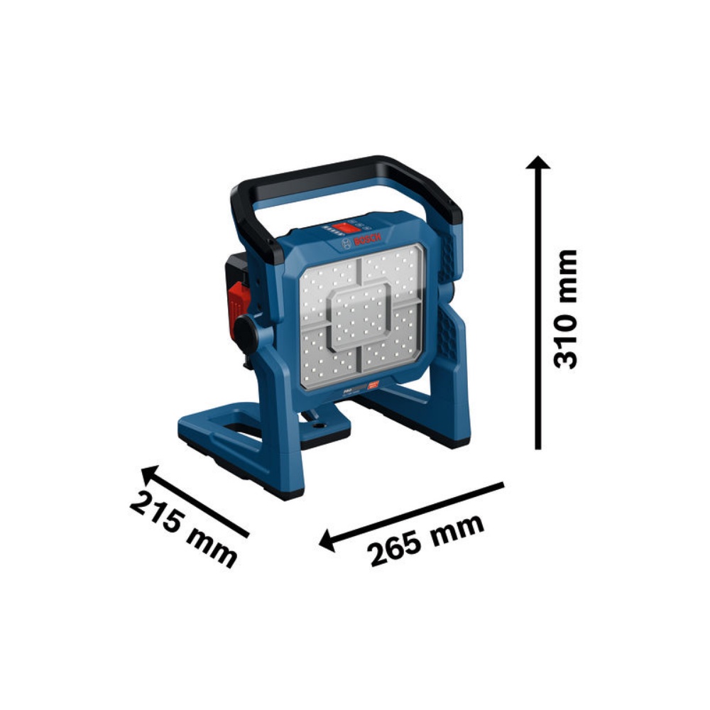 Bosch Akku-Bauleuchte GLI18V-5000 - 18V - 5000 lm - IP54 - im Karton