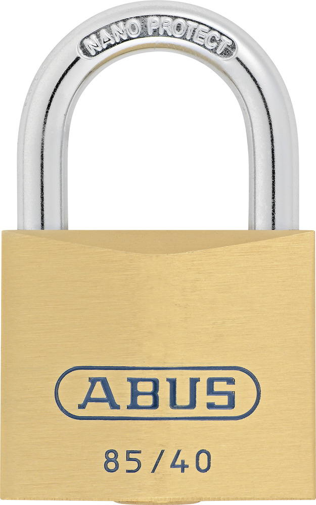 Abus Vorhängeschloss Messing 85/40 gleichschließend - 02465