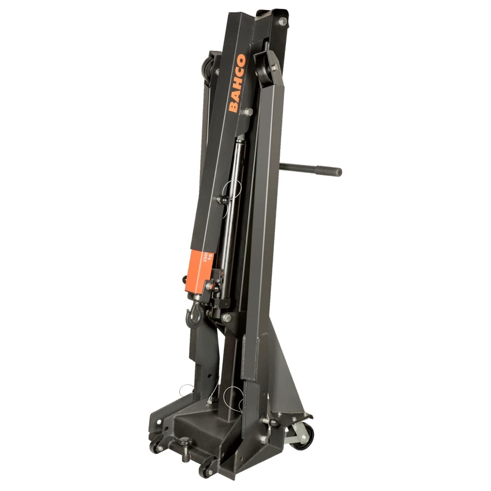 Bahco Werkstattkran 2T BH6FC2000 klappbar - Hydraulikkran mit 4 Positionen