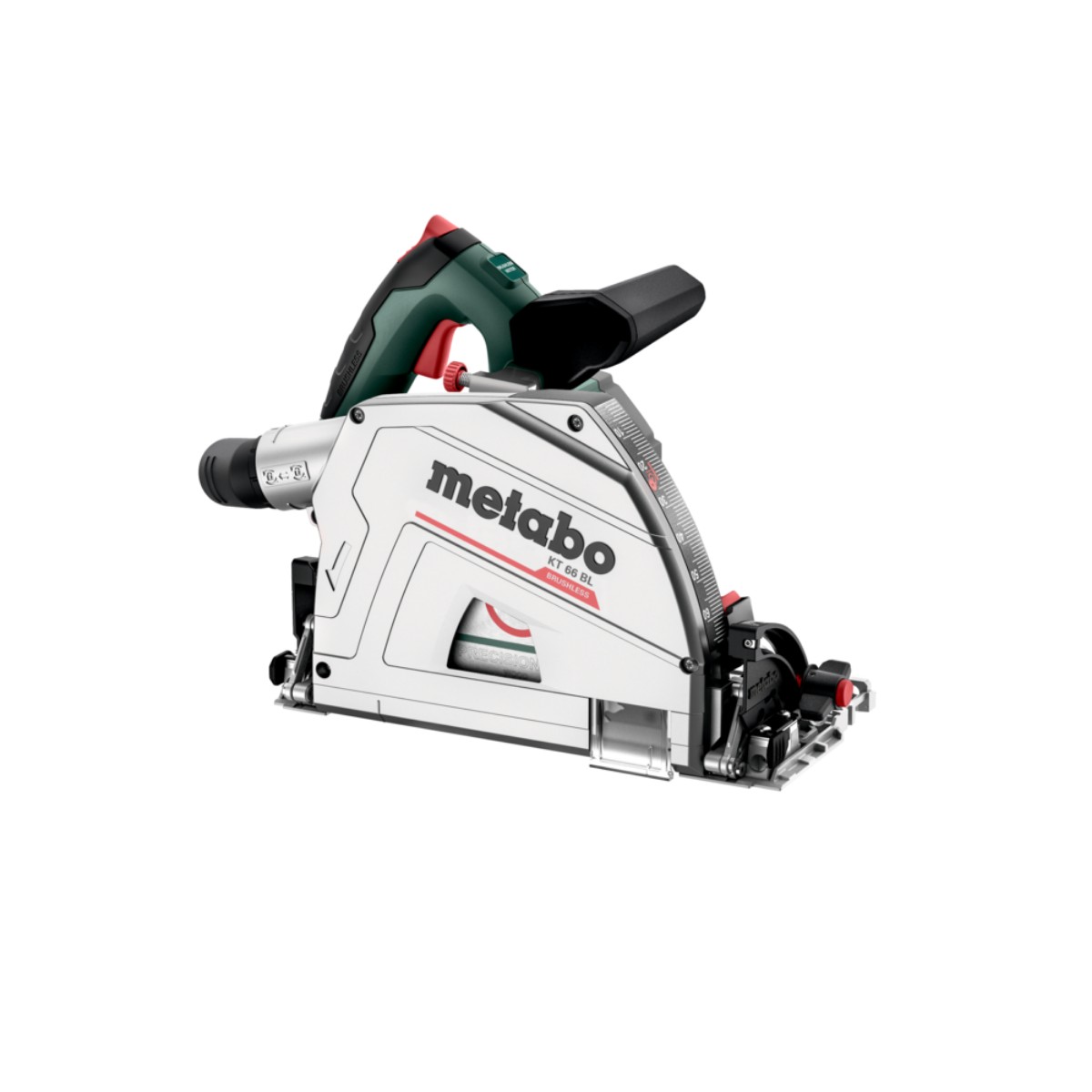 Metabo KT 66 BL Tauchkreissäge Set mit Führungsschiene FS 160, 1200 W