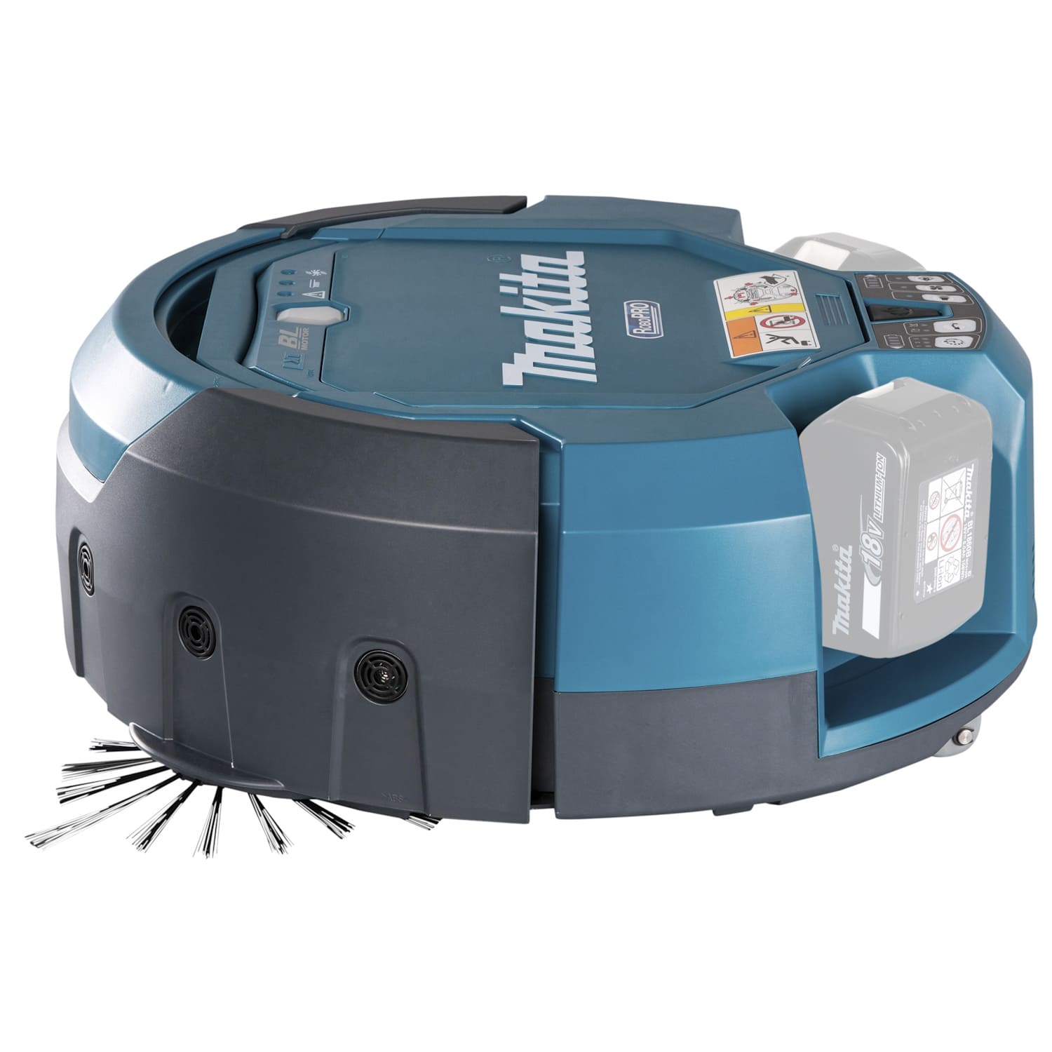 Makita Akku Saugroboter DRC200Z - 18V LXT - bis 500 m² - ohne Akku und Ladegerät