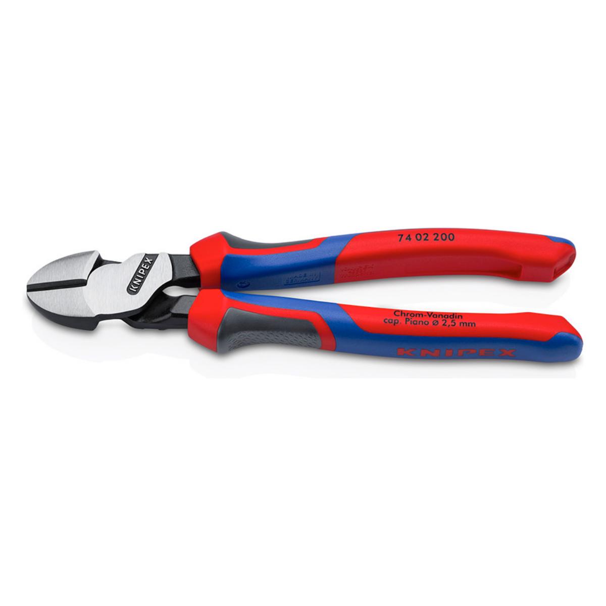 Knipex 74 02 200 mm Kraft-Seitenschneider 7402200