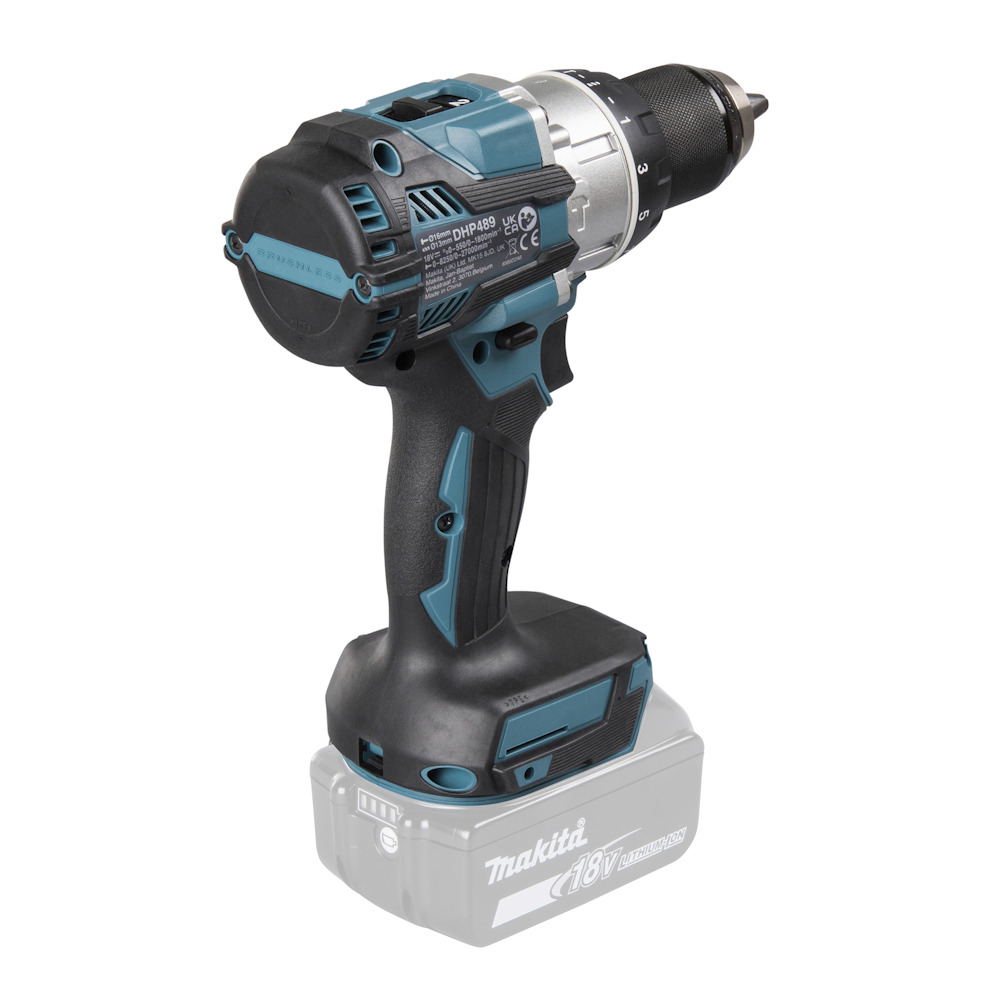 Makita Akku-Schlagbohrschrauber DHP489 18V LXT 110 Nm bürstenlos