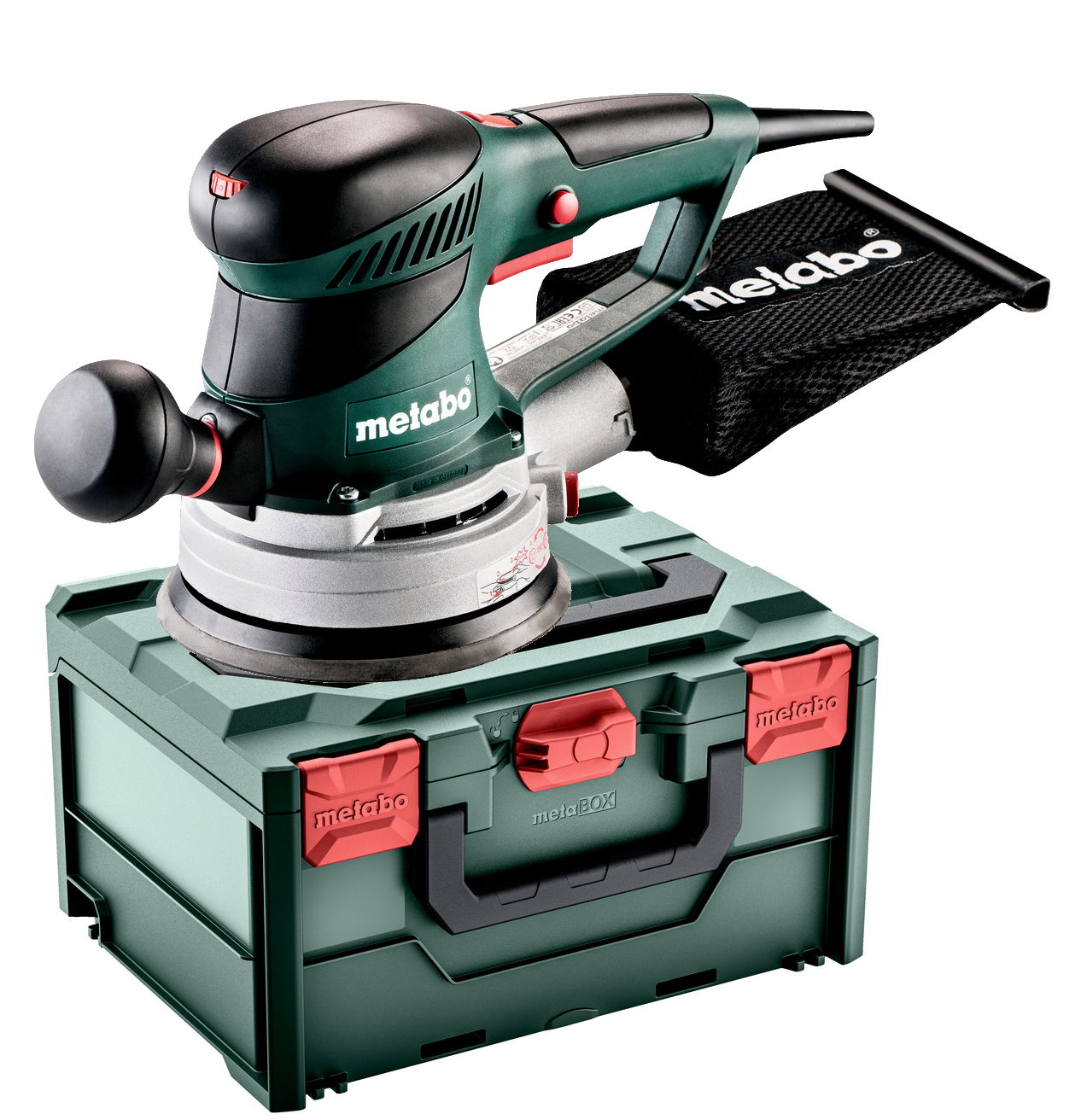 Metabo Exzenterschleifer SXE 450 - 600129700 - 150mm - 350W - Metabox 215