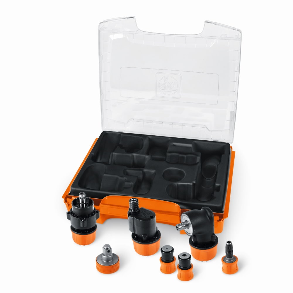 Fein Zubehör Set im Koffer QuickIN - 7 QuickIN Zubehöre - verschiedene Aufsätze