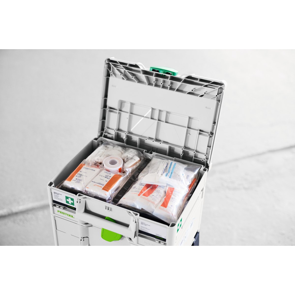 Festool SYS3 M 112-FA-Set Erste-Hilfe-Systainer DIN 13157 Verbandskasten