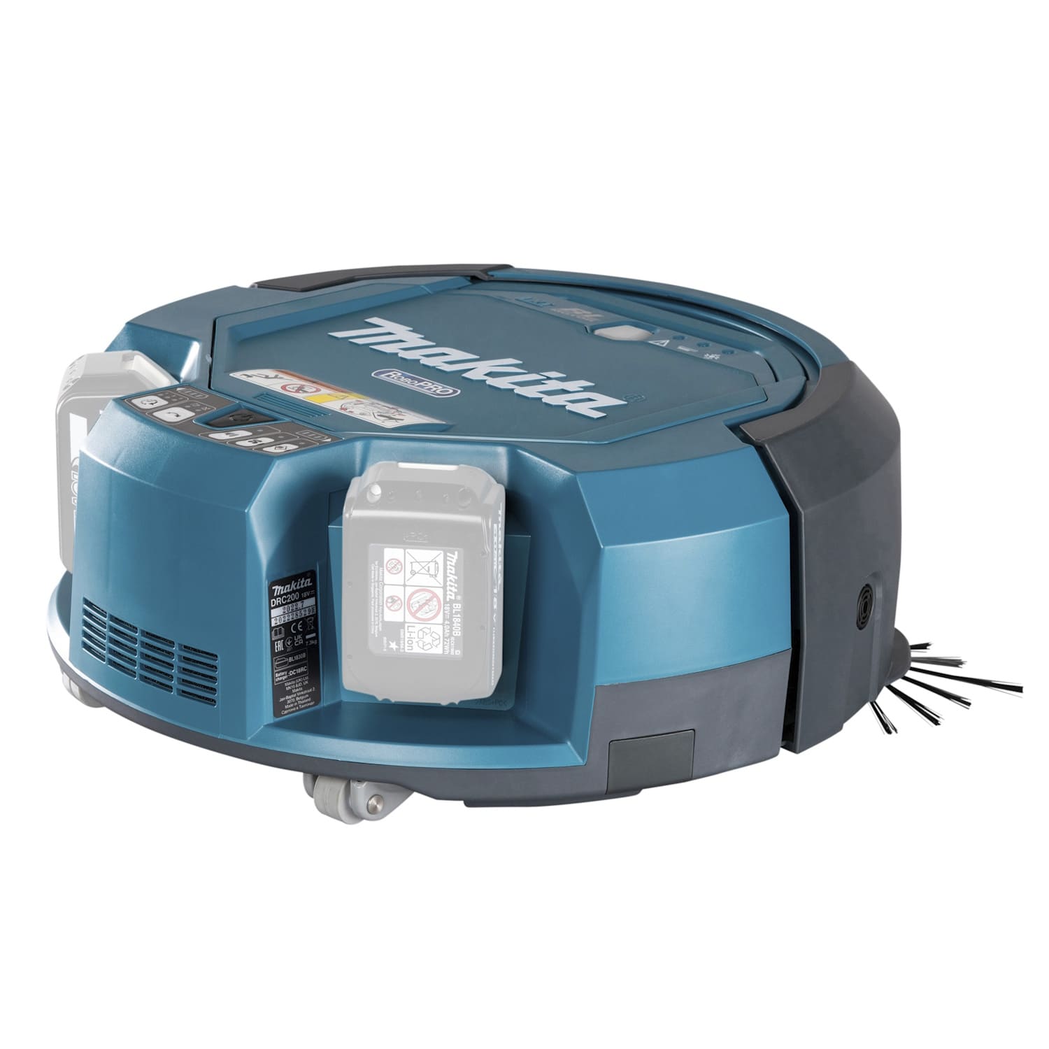 Makita Akku Saugroboter DRC200Z - 18V LXT - bis 500 m² - ohne Akku und Ladegerät