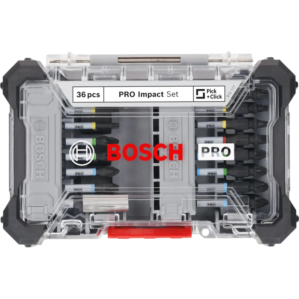 Bosch Bit-Set - Pro-BitSet Impact - Schrauberbit-Set Satz - 36-Teilig