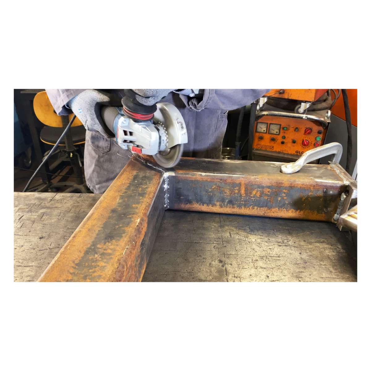 Klingspor Rundbürste BR 600 Z - Ø 125 mm - gezopfter 0,5 mm Draht