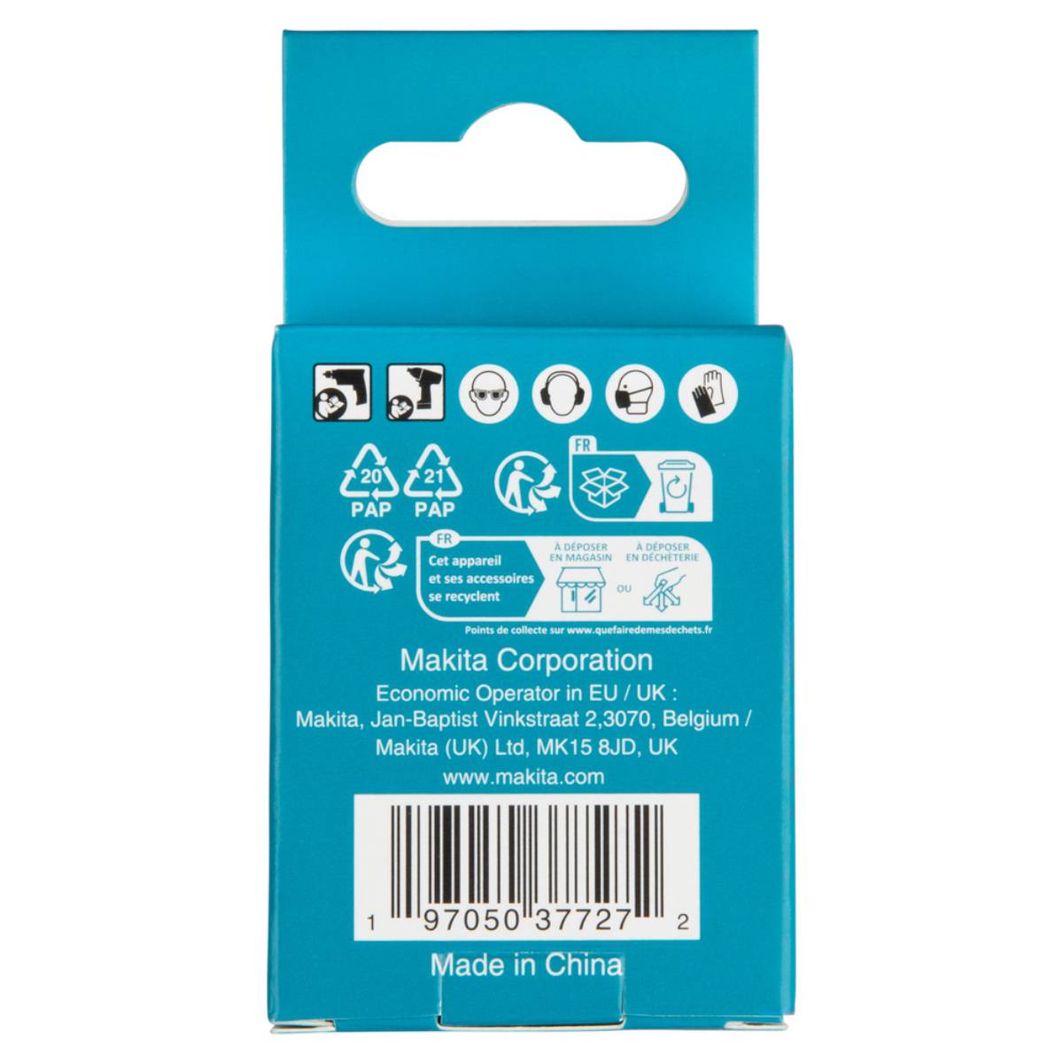 Makita Impact Black Steckschlüsselsatz magnetisch - 1/4" Sechskant - E-29826
