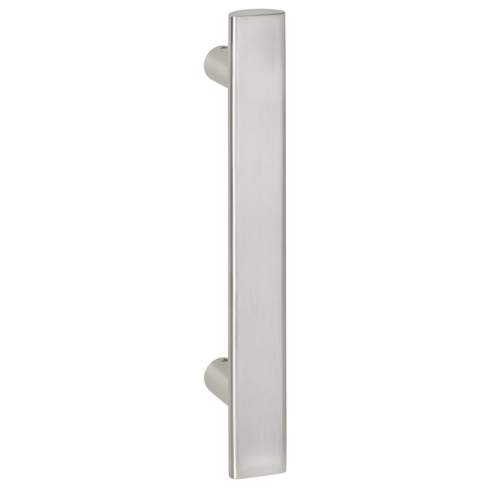 Hermat Stoßgriff Serie 8013 Edelstahl 400 mm Türgriff halbrund