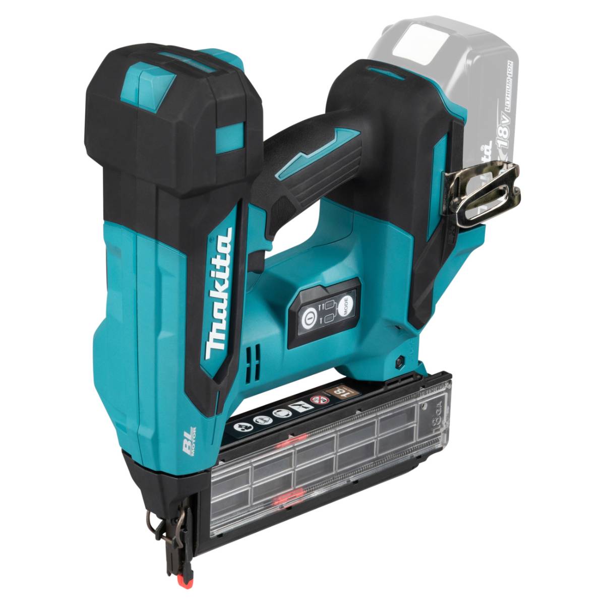 Makita Stauchkopfnagler Nagler 18V DBN501Z - 18ga 15-50mm - ohne Akku/Ladegerät