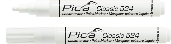 Pica Classic - Industrie Lackmarker - weiß - 524/52