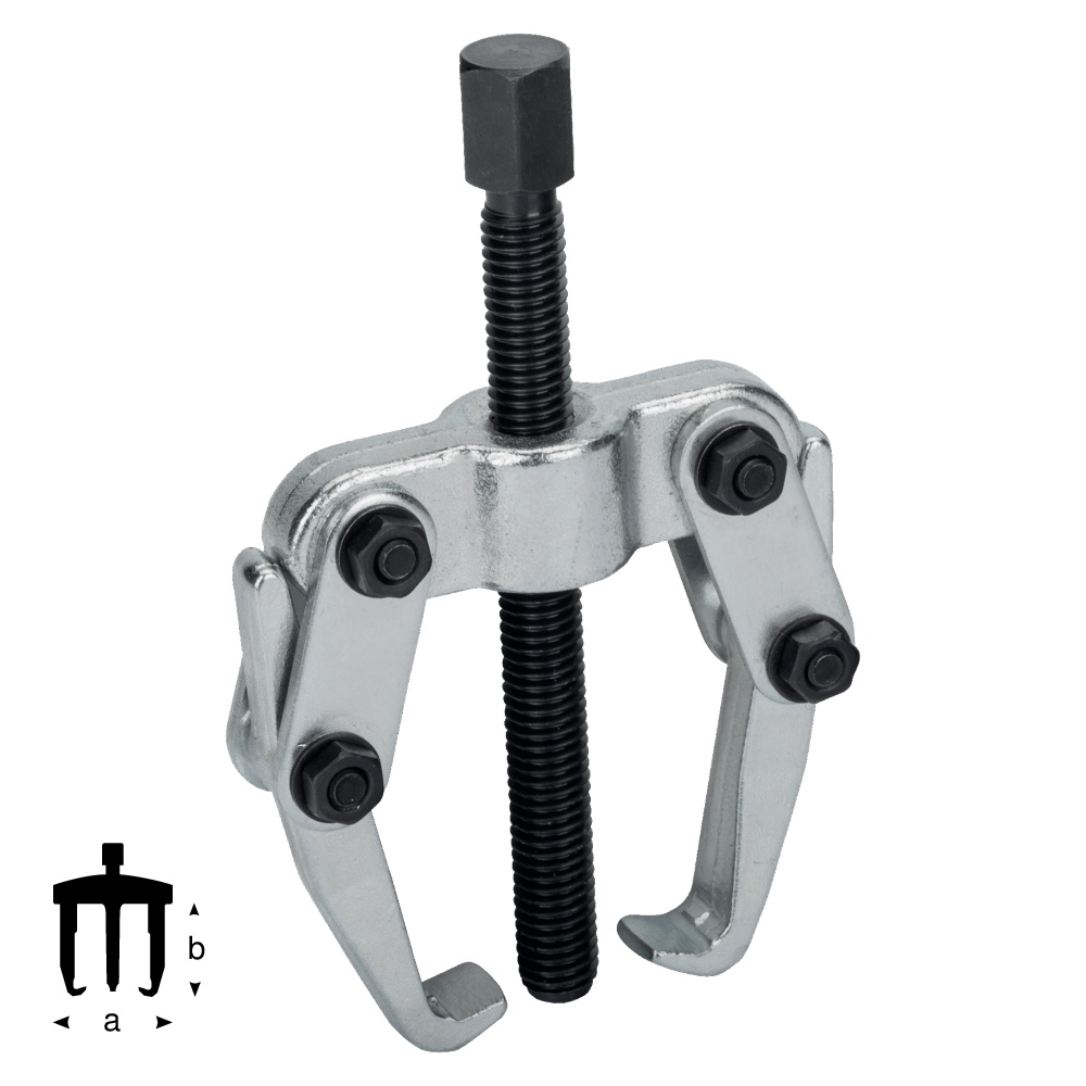 Bahco Abzieher 10-60mm - zweiarmig - verzinkt - handlich für leichte Arbeiten