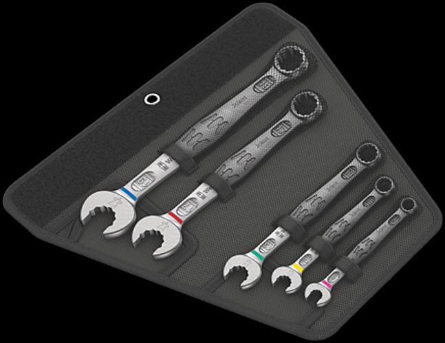 Wera 6003 Joker Set 1 - Ringmaulschlüssel-Satz - 5-teilig - 05020230001
