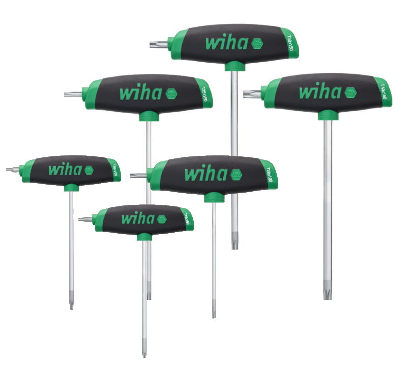Wiha Stiftschlüssel mit Quergriff Set ComfortGrip - 45622 - 6-tlg. - TX