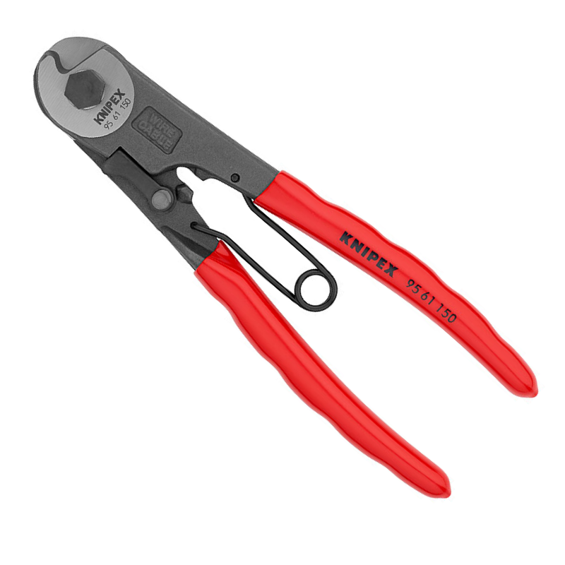 Knipex 9561150 Bowdenzugschneider - 150mm - für Drahtseile bis 3mm