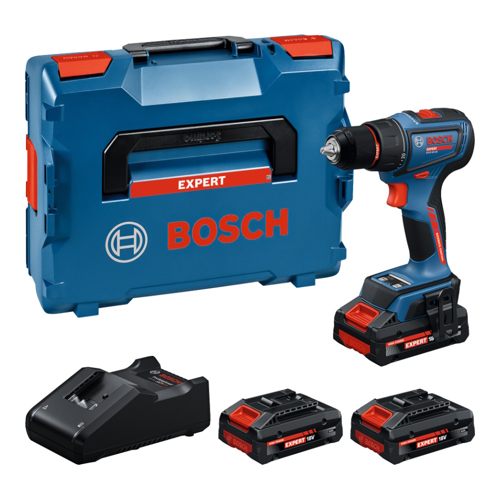 Bosch Professional Akku-Bohrschrauber EXPERT EXSR18V-90 18V 65 Nm in L-BOXX 136