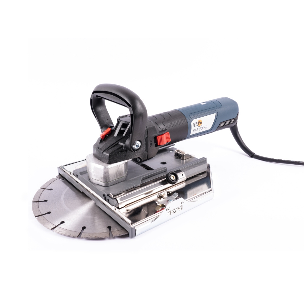Bepo Montagefräse FFS 230-2 - 2000 W - Ø230 mm - 92 mm Schnitttiefe - Holzkoffer