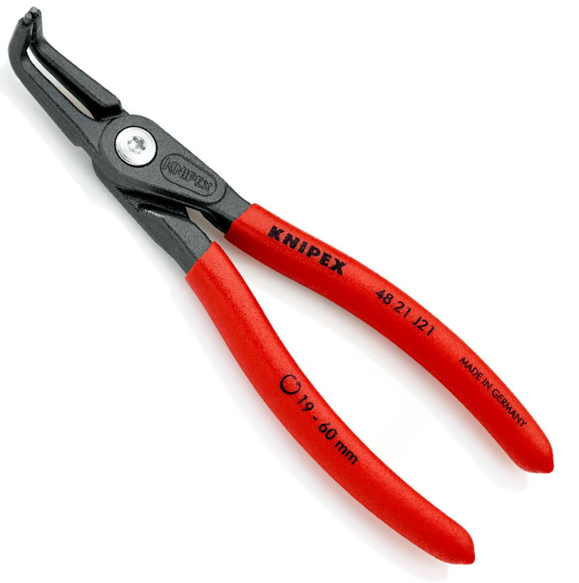 Knipex Präzisions-Sicherungsringzange - 4821J21 - 165mm - Innenringe - Ø1,8 mm