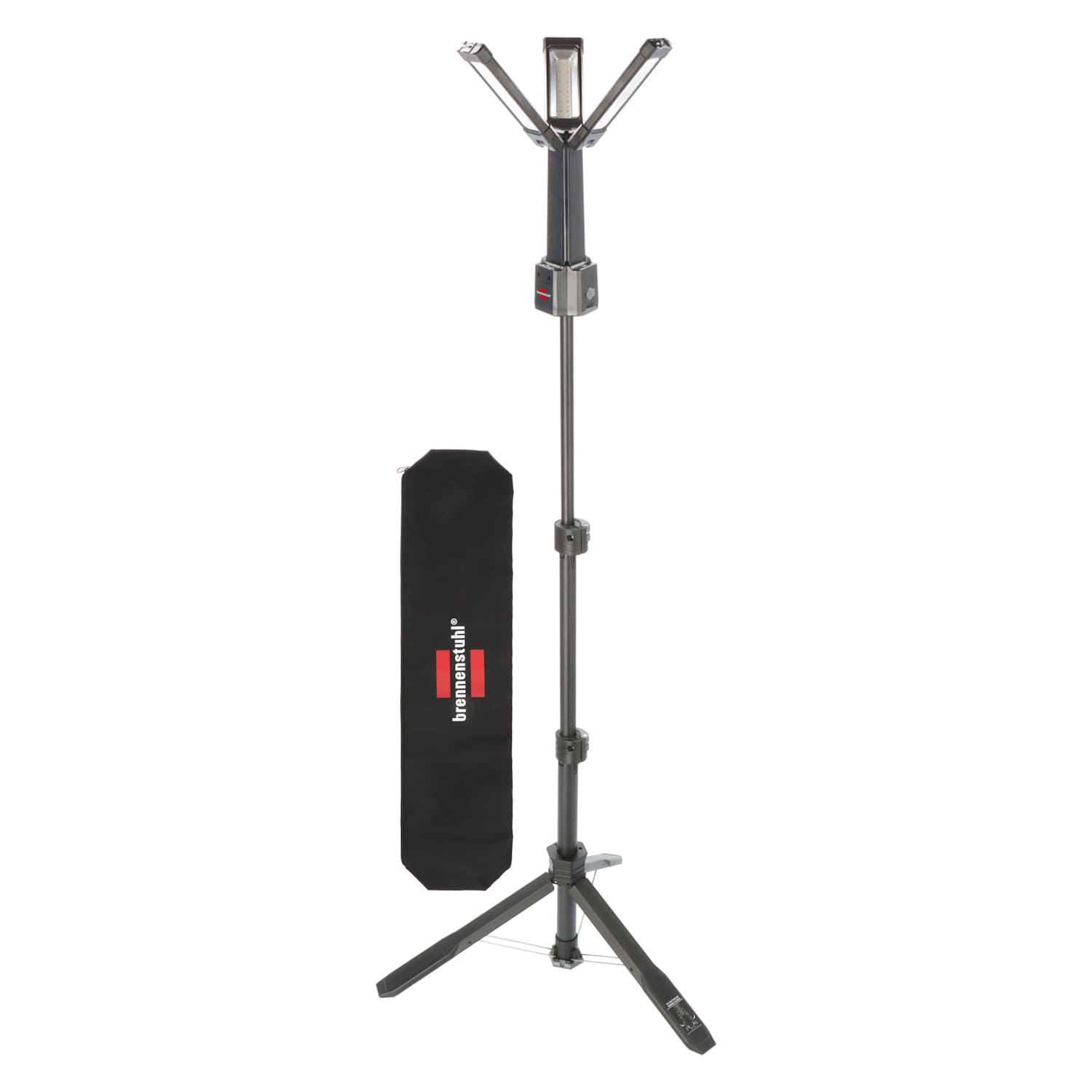 Brennenstuhl Baustrahler Akku LED - SL 2500 AT - mit Stativ - 2500 lm - IP65