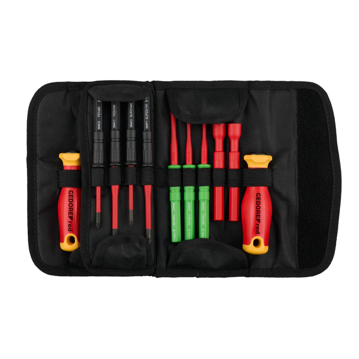 GEDORE VDE Wechselklingen Satz - 20-teilig - Schraubendreher-Set - R39002020