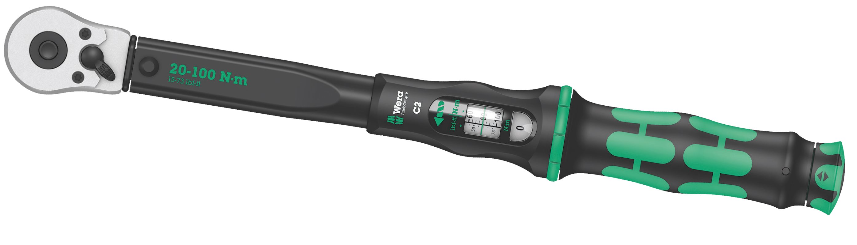 Wera Click-Torque C 2 Drehmomentschlüssel - 1/2 Z136,95oll - 47cm - 20 - 100 NM
