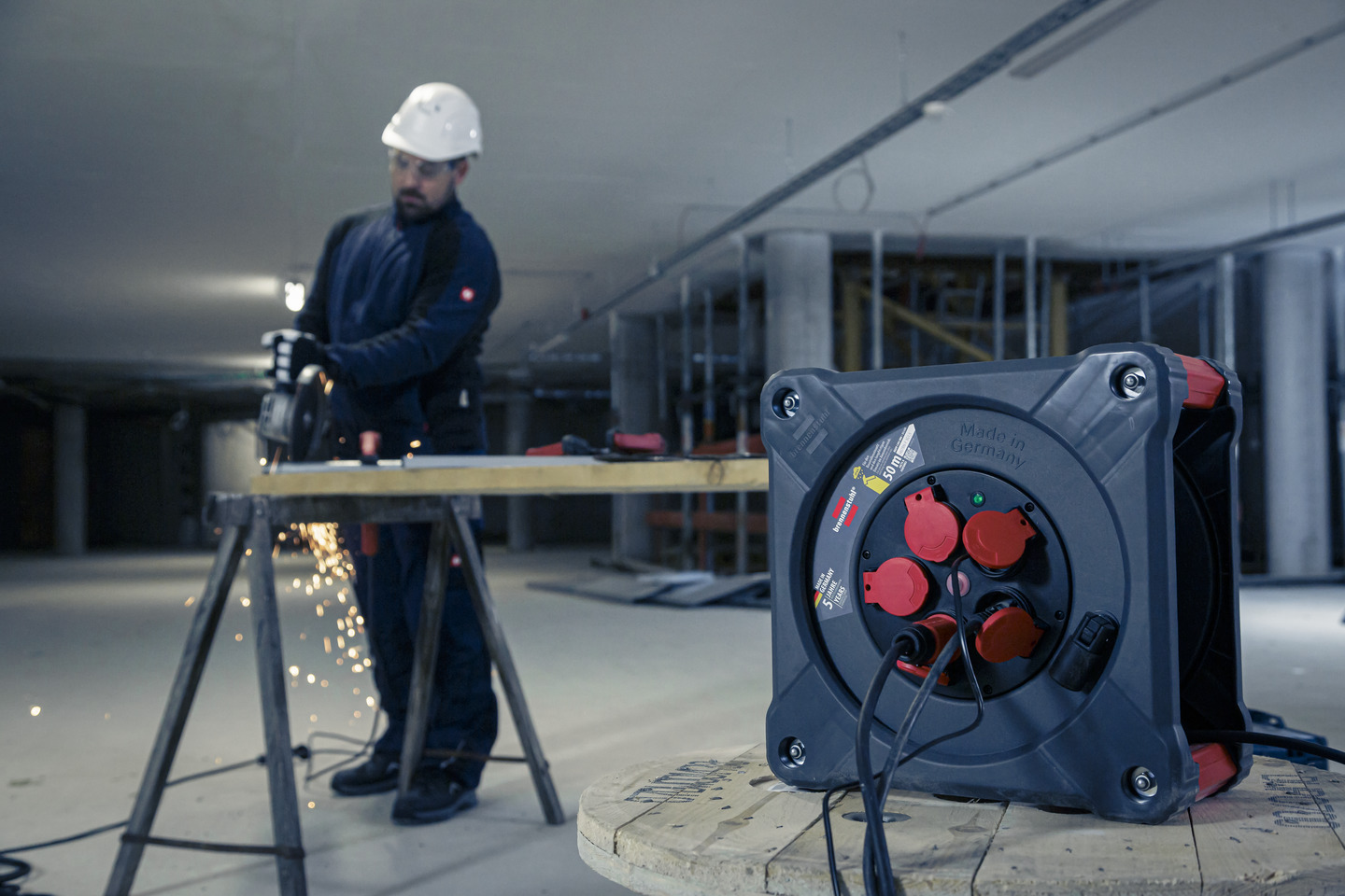 Brennenstuhl Professional Kabeltrommel KA 5100 5 - 50m - 230V - 9201500110