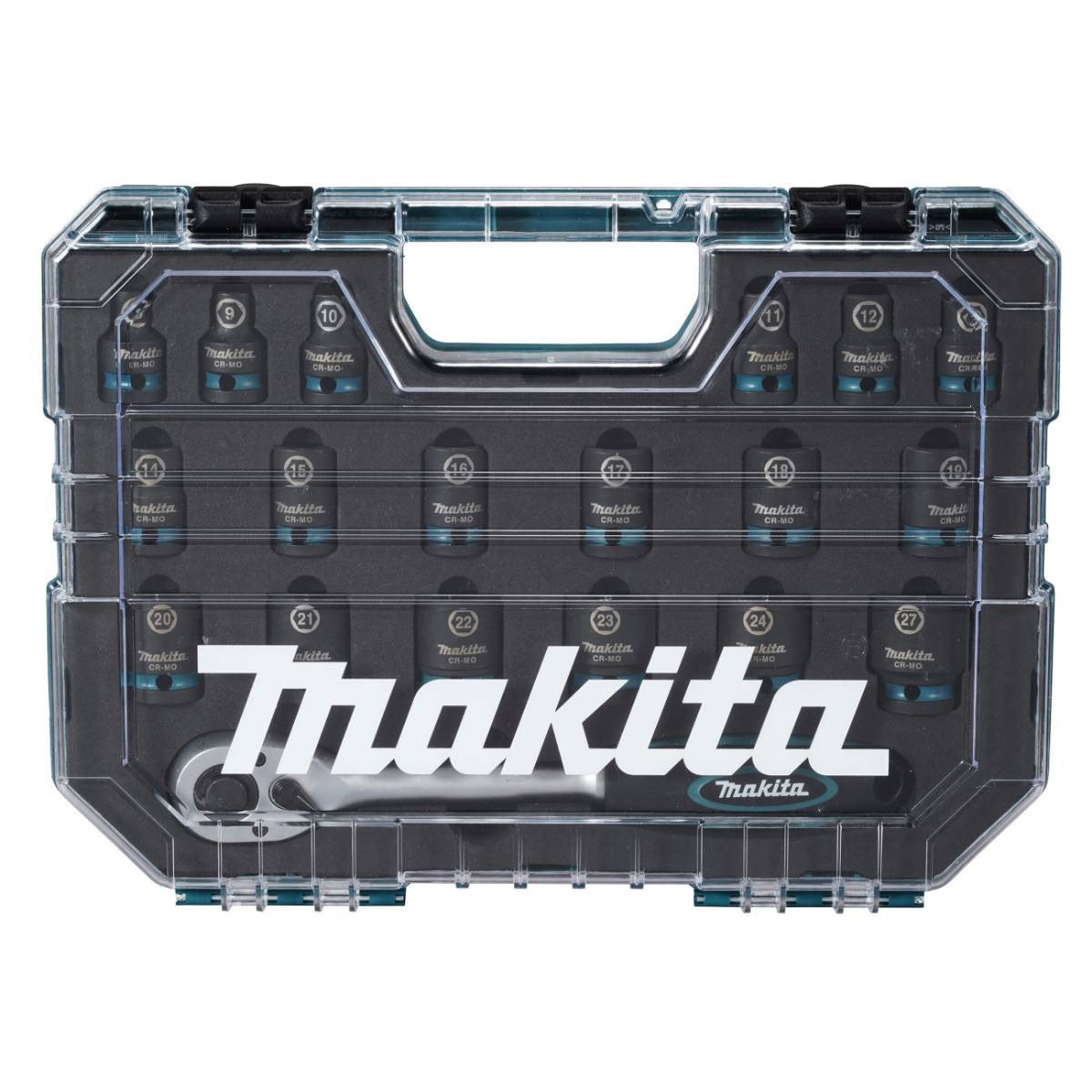 Makita Steckschlüssel Satz E-30069 1/2 Zoll - 19 teilig