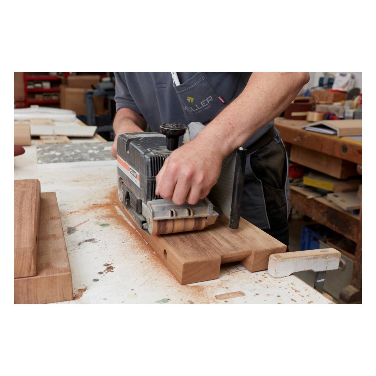 Klingspor Schleifband LS 309 XH - 75 x 457 mm für Holz, Metall und Lack - K 40