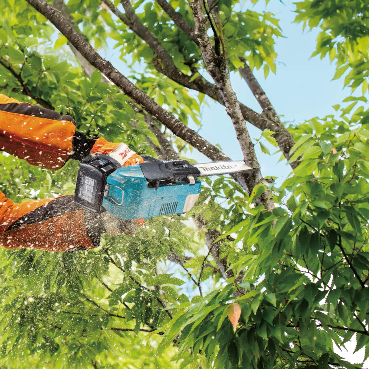 Makita Akku-Kettensäge DUC258Z01 - 18V - 25cm Schwert - Top-Handle-Kettensäge
