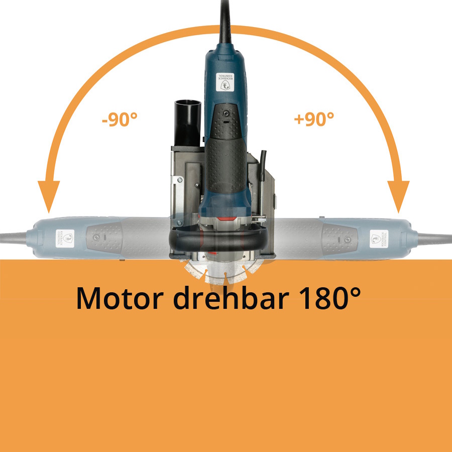 Bepo Montagefräse FFS 171-2E - 2000 W Ø170 mm - 55 mm Schnitttiefe - Holzkoffer