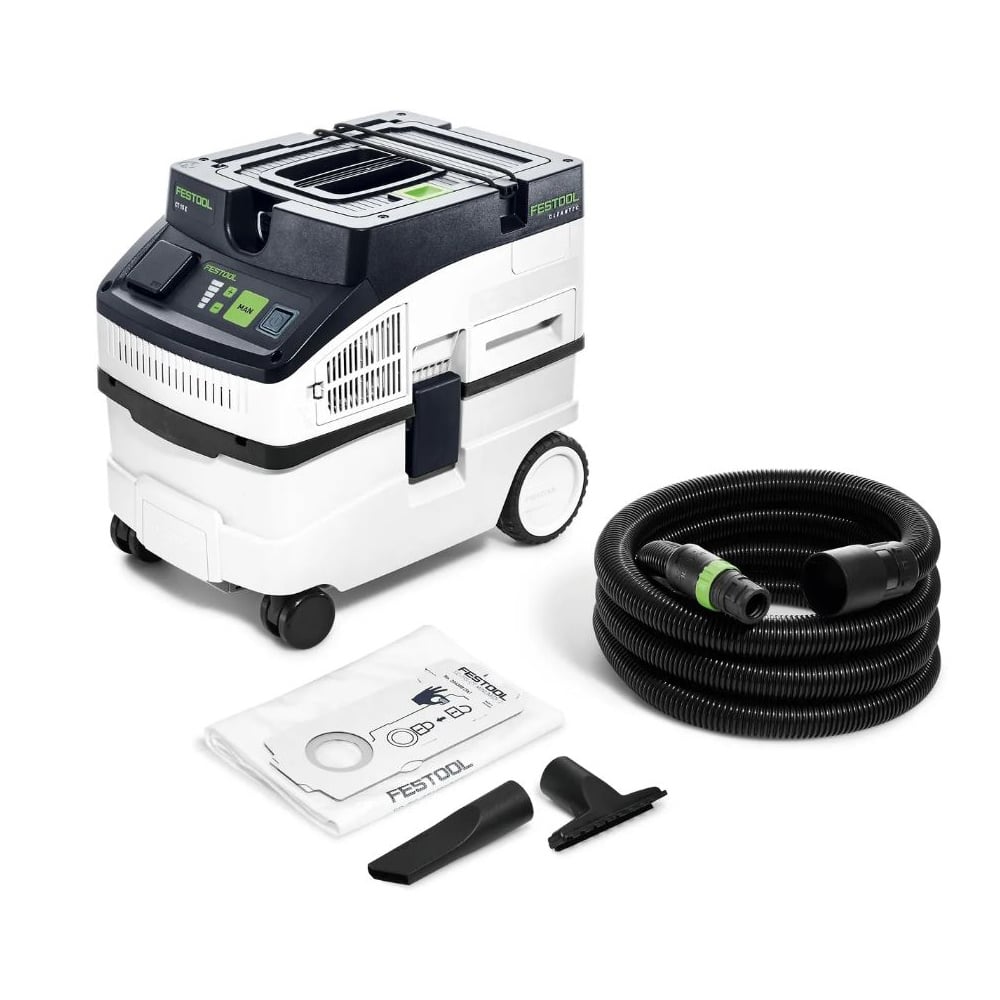 Festool Absaugmobil Staubsauger CT 15 CLEANTEC - 15L Nass-/Trockensauger - 1200W