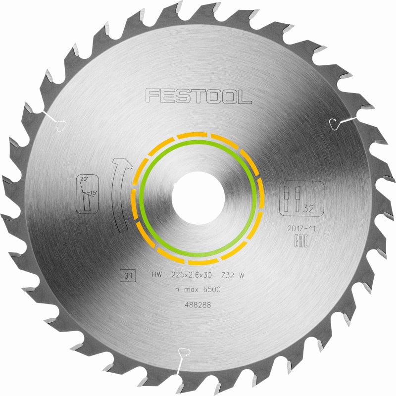Festool Kreissägeblatt WOOD UNIVERSAL 190mm - 216mm - 225mm - 254mm - 260mm