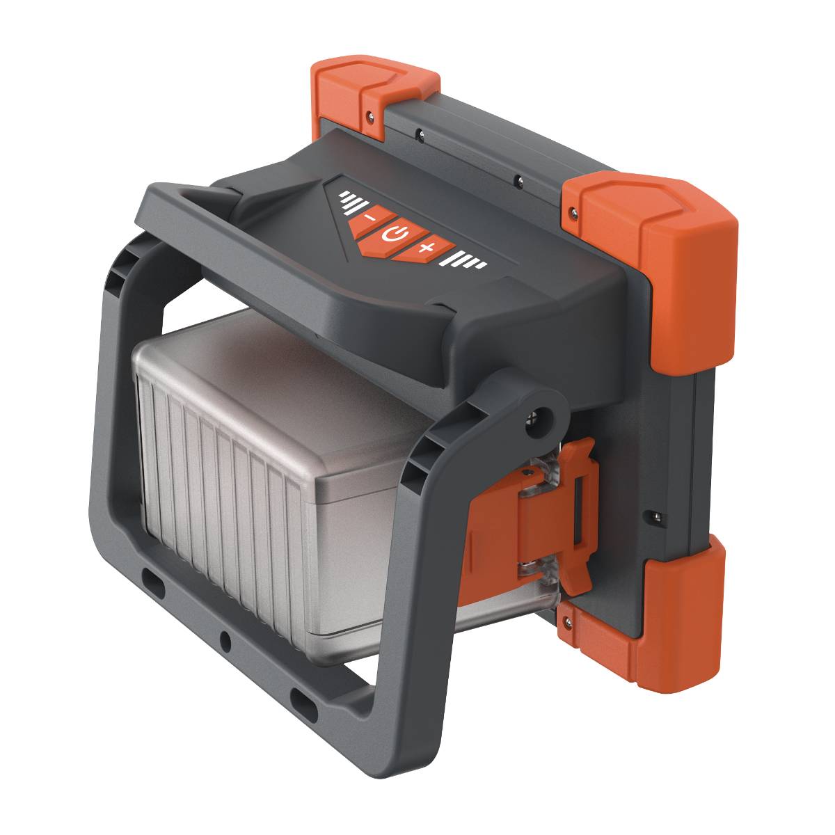 UNICRAFT LED Baustrahler LBS 5000 DC 5000 lm 18 V mit 4 Akkuadaptern