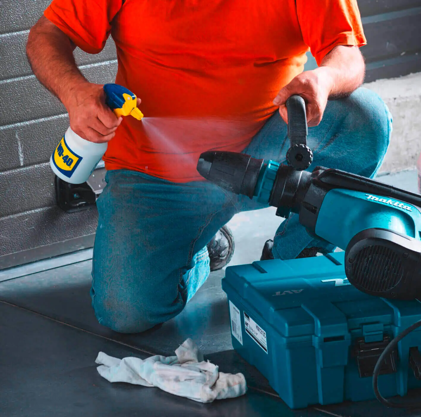 WD-40 5 Liter Rostlöser Schmiermittel Multifunktionsöl im Kanister + Zerstäuber