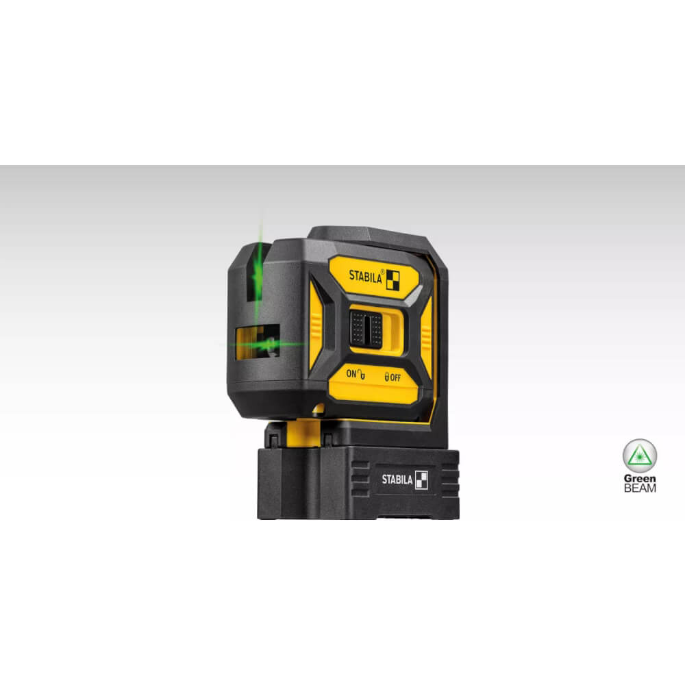 Stabila Kreuzlinien-Lot-Laser LAX 320 G 5-teiliges Set 19987