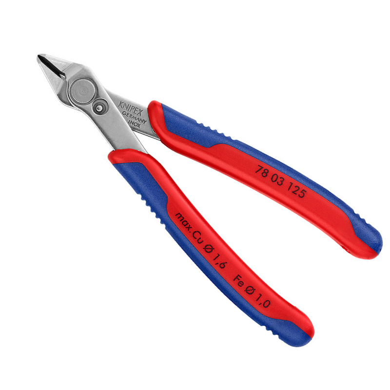 Knipex 7803125 Seitenschneider Electronic Super Knips - 125mm - ab Ø 0,2 mm