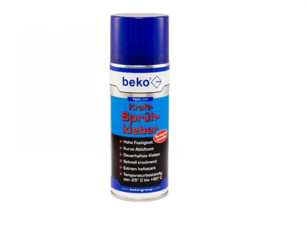 Beko TecLine Kraft-Sprühkleber 400 ml Düse verstellbar