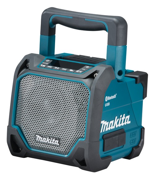 Makita Akku-Bluetooth-Lautsprecher DMR202 - 14,4V-18V + Steckernetzteil
