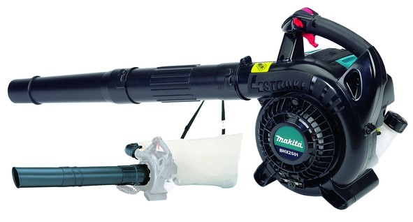 Makita Benzin-Gebläse - BHX2501V - inkl. Absaugset - 4-Takt - 1,10PS