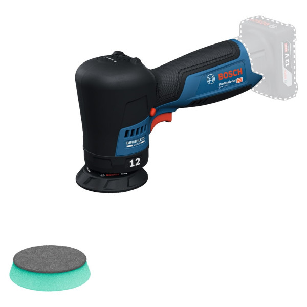 Bosch Akku Polierer GPX 12V-77 - Sologerät ohne Akku/Ladegerät inkl. Zubehör