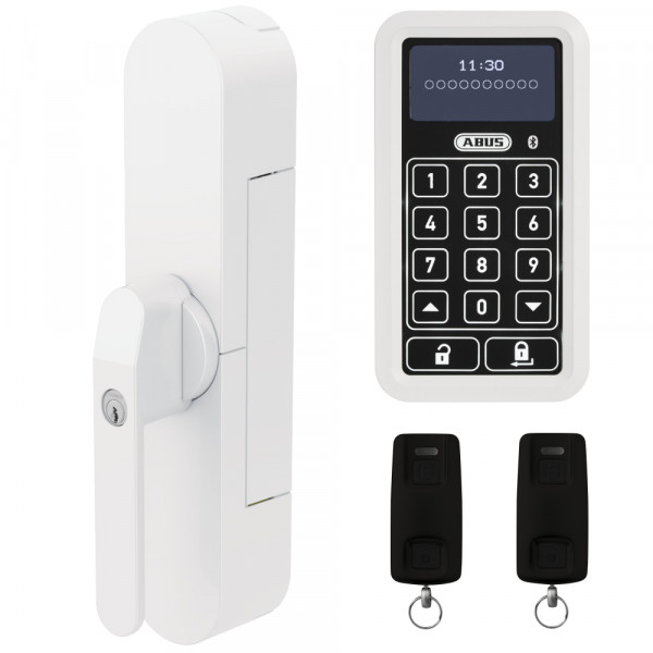 ABUS Bluetooth Fensterantrieb WINTECTO ONE in weiß - Tastatur & 2x Fernbedienung