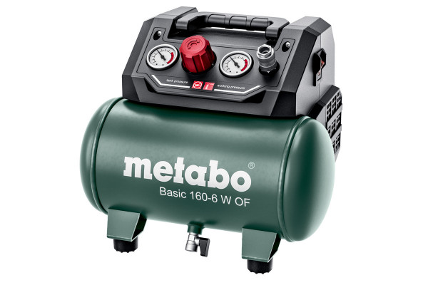 Metabo Kompressor Basic 160-6 W OF - 601501000 - 8bar - 0,9kW - 6 Liter